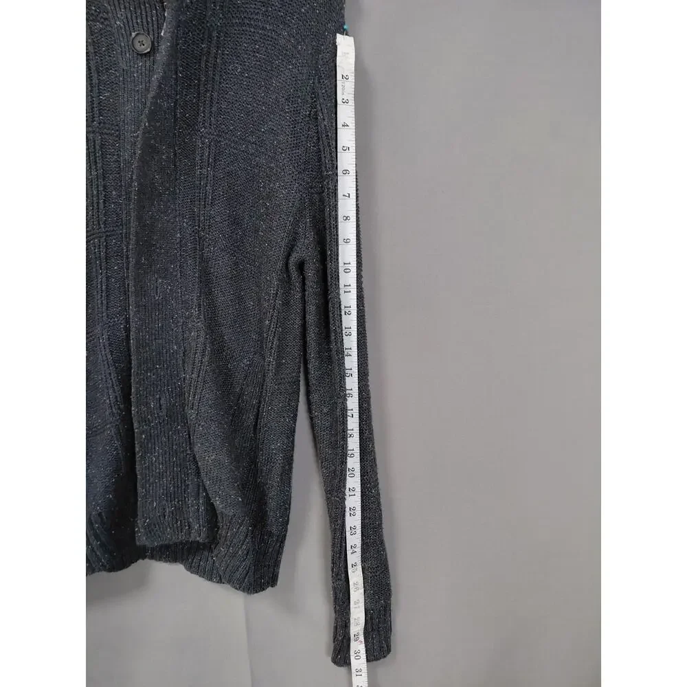 Banana Republic Wool Blend Gray Cardigan Sweater Men Size M
